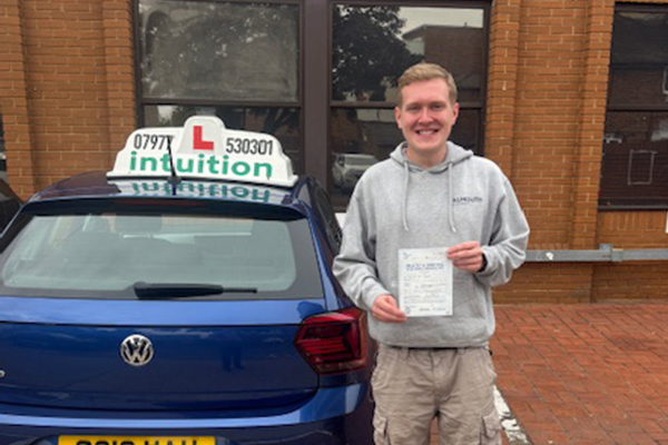 Jack driving lessons in Molesey