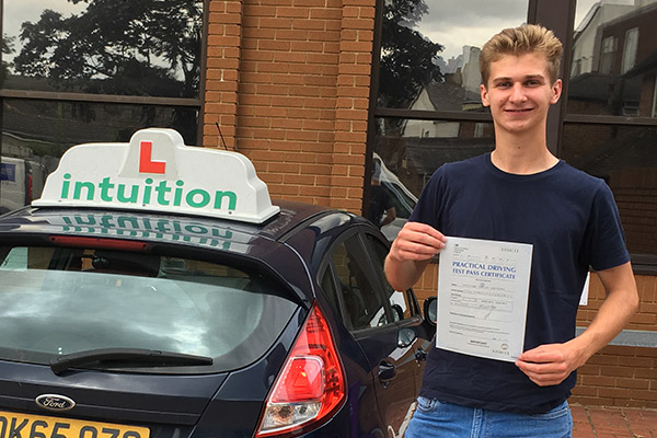 Matthew driving lessons in West End, Esher